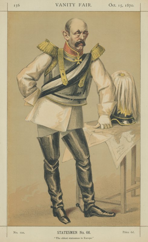 grev von Bismarck-Schoenausen av James Jacques Joseph Tissot