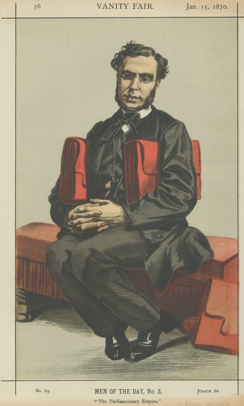 Emile Olivier av James Jacques Joseph Tissot