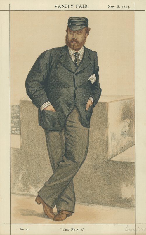 HKH Prinsen av Wales av James Jacques Joseph Tissot