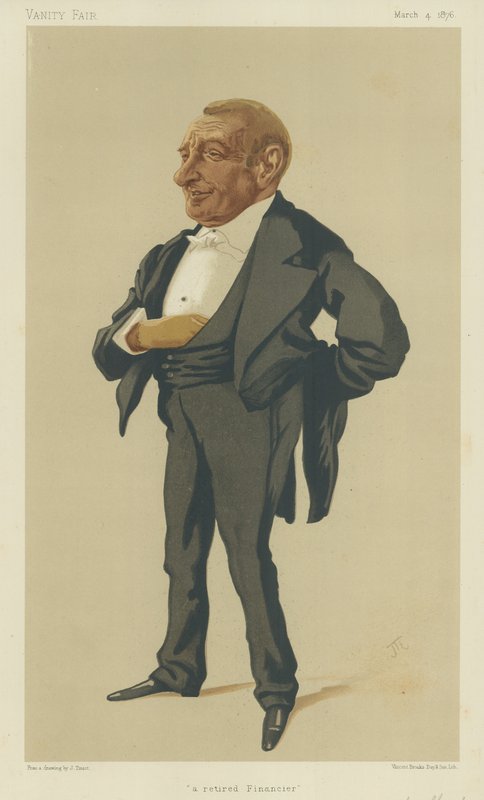Mr Henry Louis Bischoffsheim av James Jacques Joseph Tissot