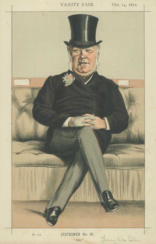Mr Henry William Eaton (farge litho) av James Jacques Joseph Tissot