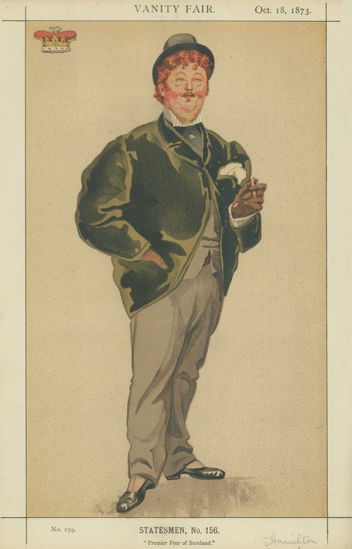 William Alexander Louis Stephen Hamilton-Douglas, hertug av Hamilton av James Jacques Joseph Tissot
