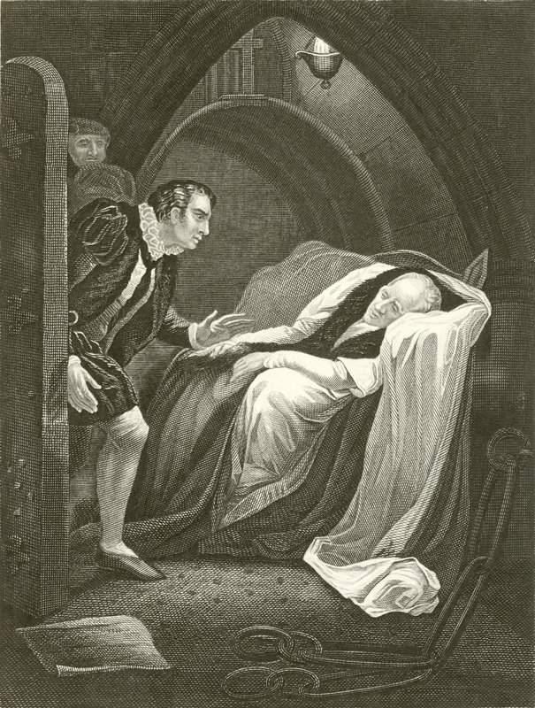 Mortimers død av James Northcote
