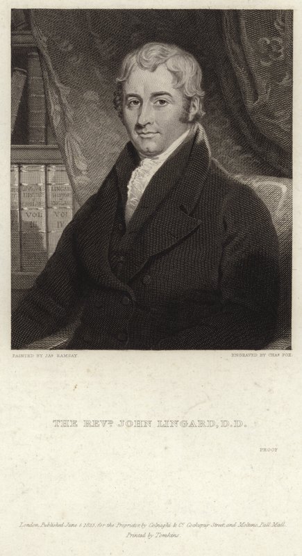 Portrett av John Lingard av James Ramsay