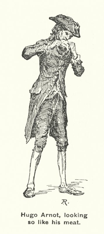 Hugo Arnot, ser så ut som kjøttet hans (litho) av James Riddel