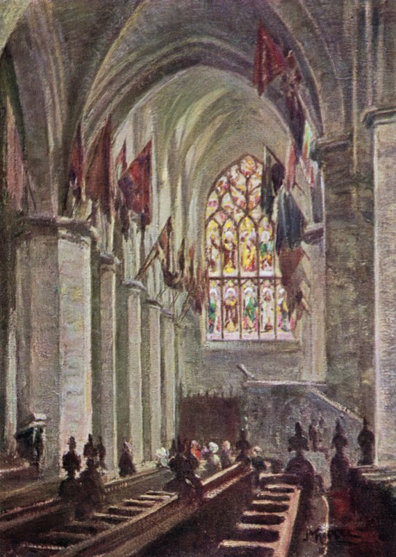 St Giles, West Window av James Riddel