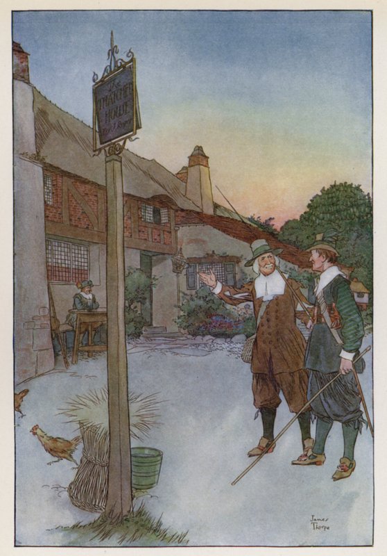 Illustrasjon for The Compleat Angler av Izaak Walton av James Thorpe