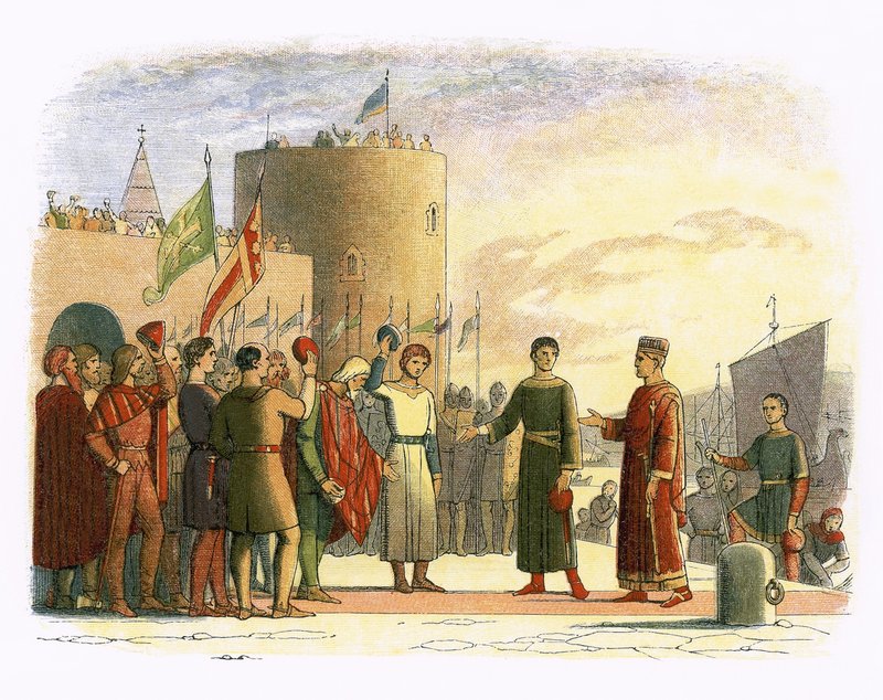 Henry på Waterford av James William Edmund Doyle