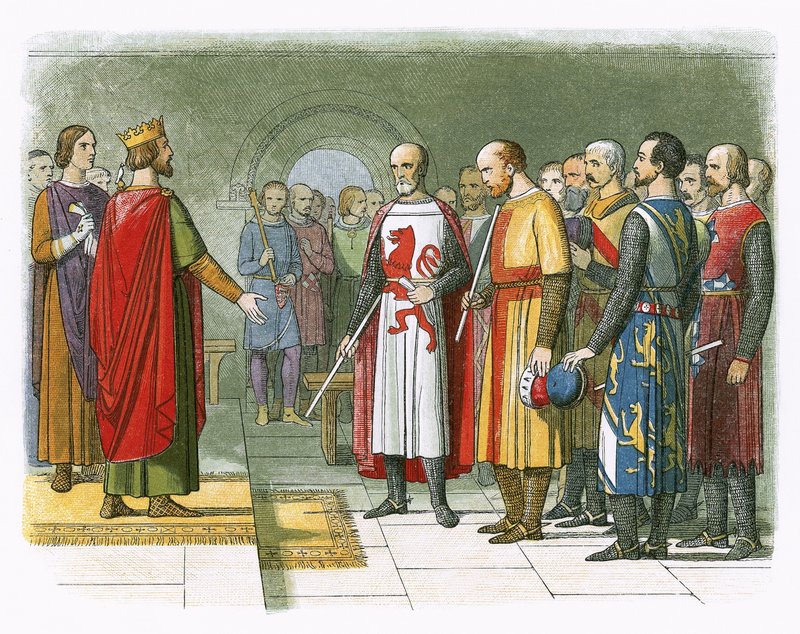 Kong Henry III og hans parlament av James William Edmund Doyle