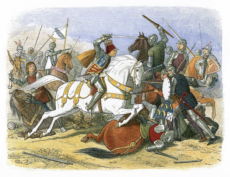 Kong Richard III på Bosworth Field av James William Edmund Doyle