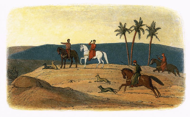 Kong Richard I nekter å se på den hellige by, etter å ha mislyktes i å erobre den av James William Edmund Doyle