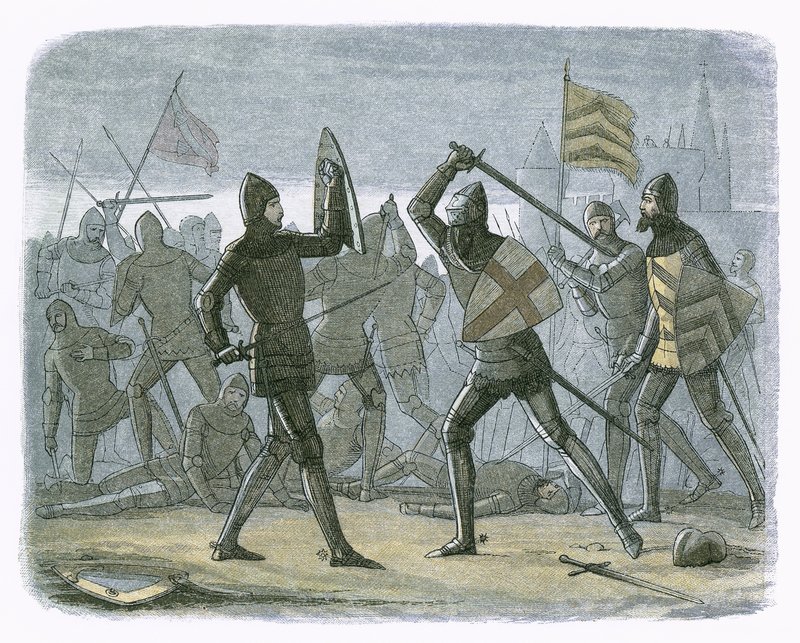 Lettelsen av Calais av James William Edmund Doyle