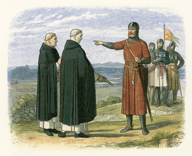Wallace avviser de engelske forslagene av James William Edmund Doyle