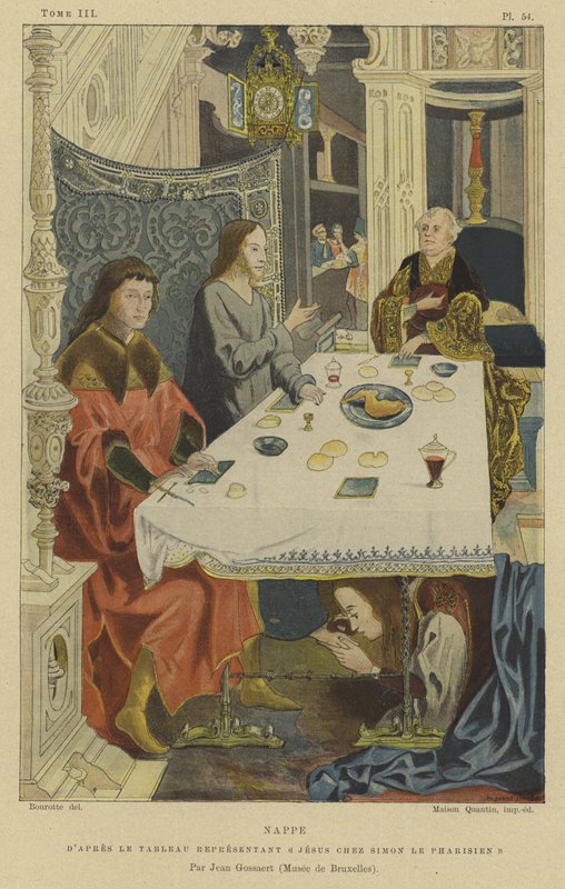 Bordduk av Jan Gossaert