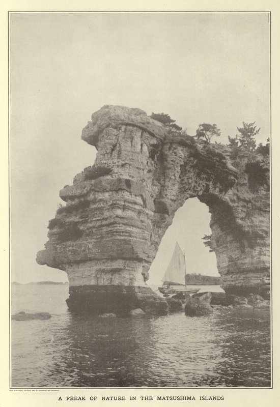 En freak av naturen på Matsushima-øyene av Japanese Photographer