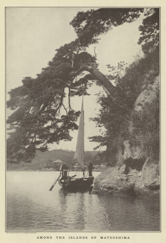 Blant øyene Matsushima av Japanese Photographer