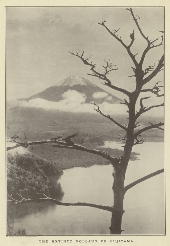 Den utdødde vulkanen Fujiyama av Japanese Photographer