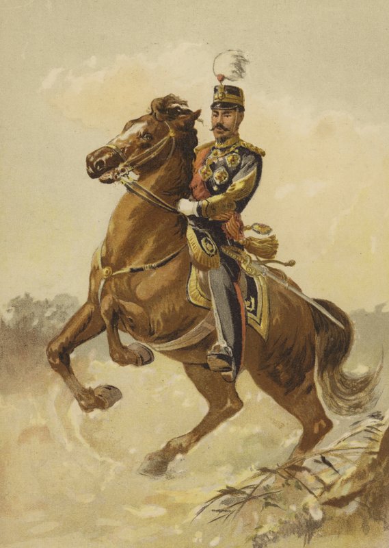 Hans keiserlige majestet keiseren av Japan (chromolitho) av Japanese School