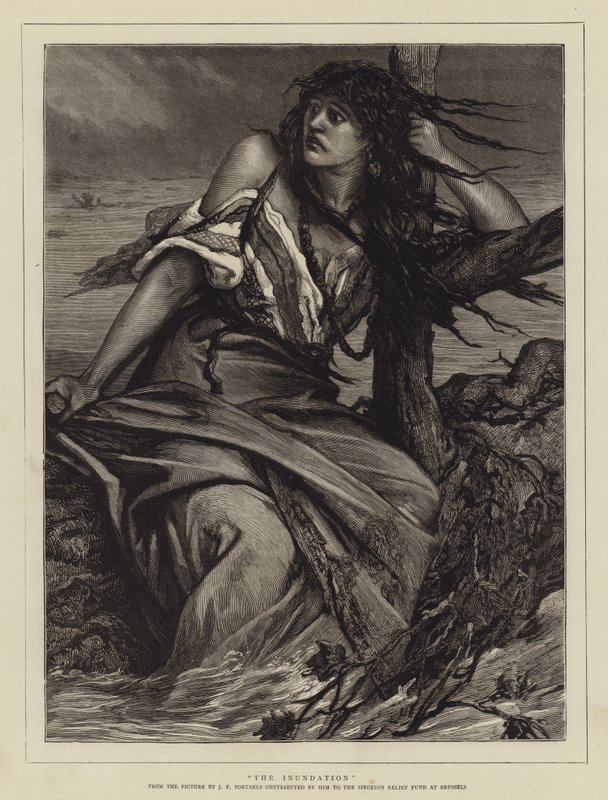 Oversvømmelsen av Jean Francois Portaels