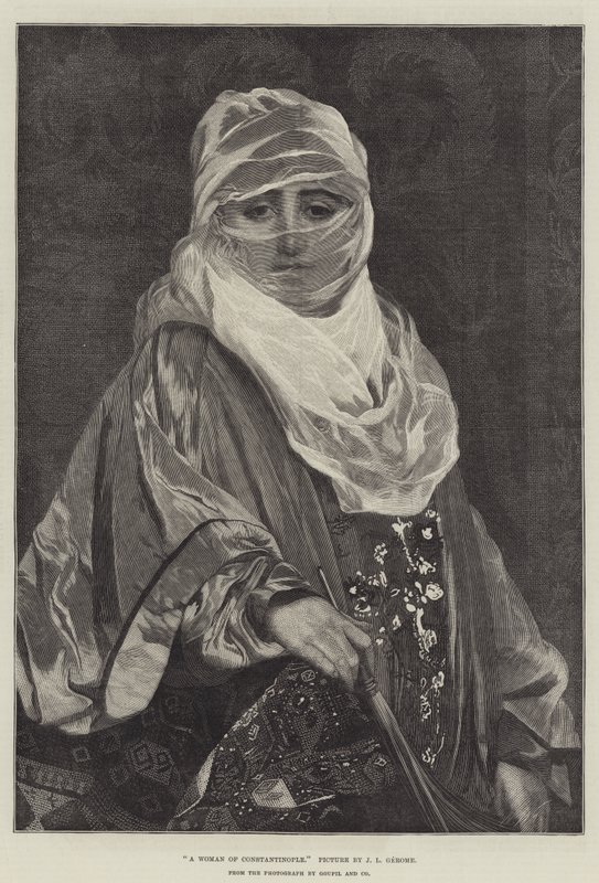 En kvinne fra Konstantinopel av Jean Leon Gerome