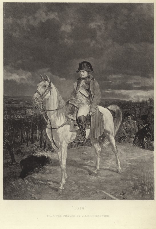 Portrett av Napoleon Bonaparte av Jean Louis Ernest Meissonier