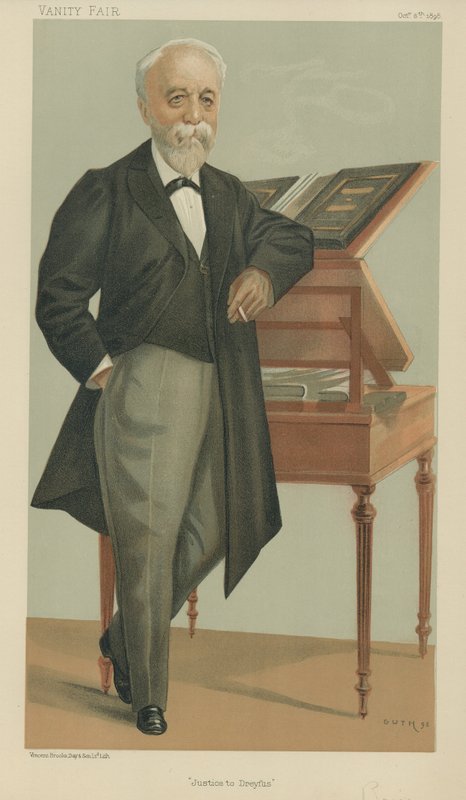 Monsieur Henri Brisson (farge litho) av Jean Baptiste (after) Guth