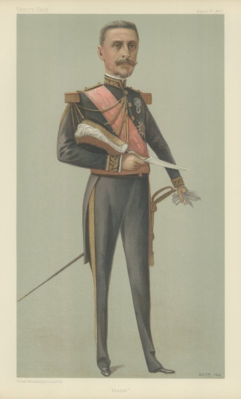 Admiral Raymond-Emile Gervais av Jean Baptiste Guth