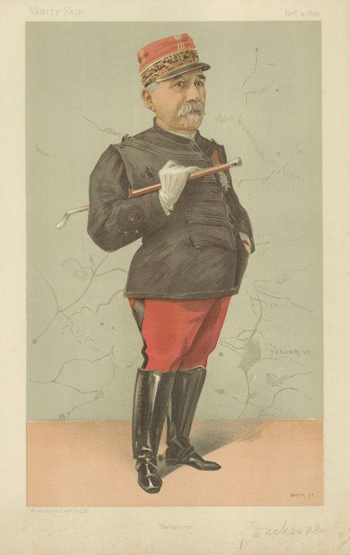 General Jacques Charles Rene Achille Duchesne av Jean Baptiste Guth