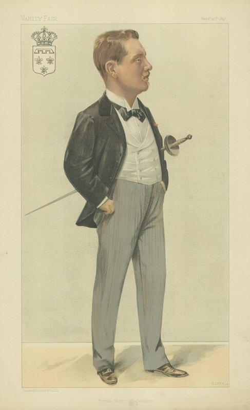 Prins Henrik av Orleans av Jean Baptiste Guth