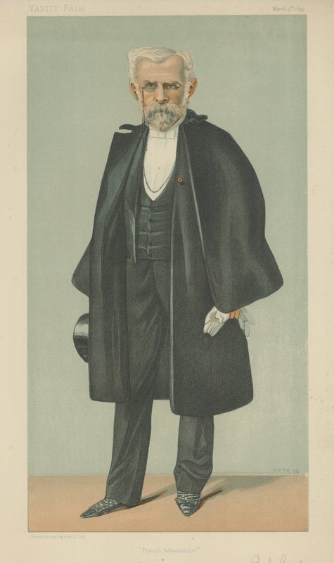 Baron Chaudron de Courcel av Jean Baptiste Guth