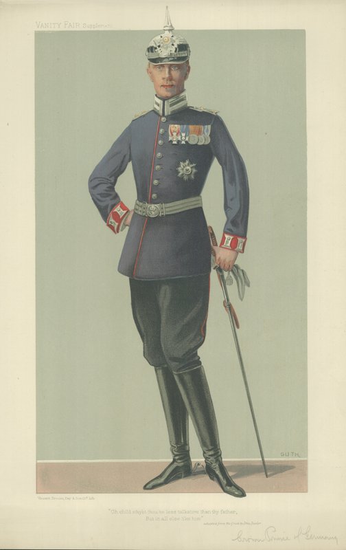 Kronprinsen av Tyskland av Jean Baptiste Guth