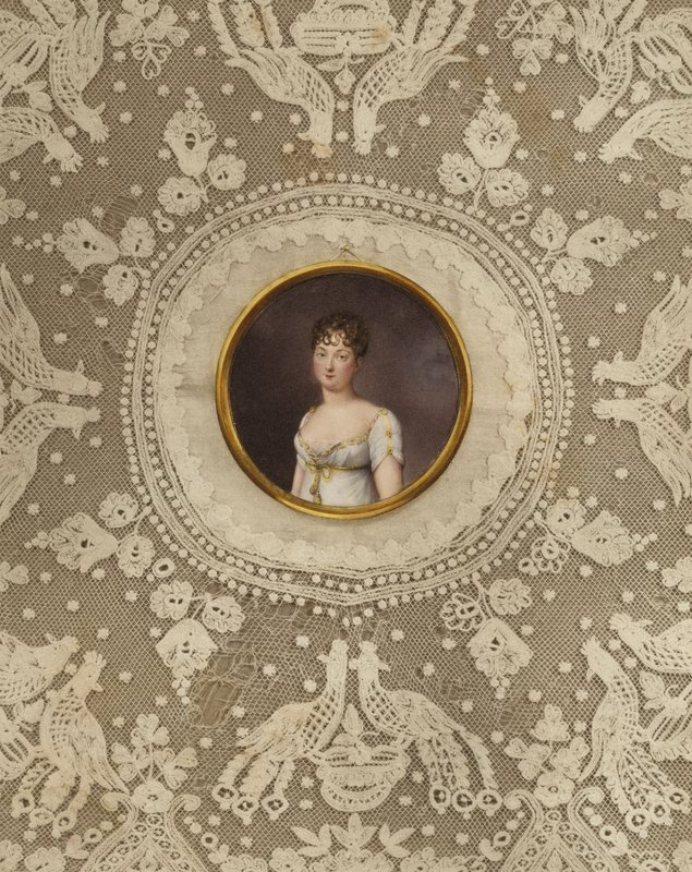Portrett av prinsesse Pauline Schwarzenberg av Jean Baptiste Jacques Augustin