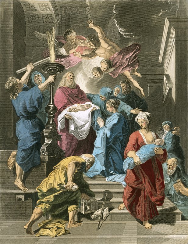 Simeon i templet av Jean Baptiste Jouvenet