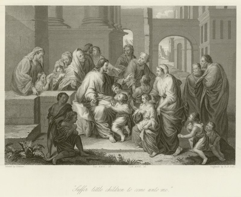 La små barn komme til meg av Jean Baptiste Jouvenet