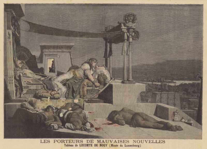 Bærerne av dårlige nyheter av Jean Jules Antoine Lecomte du Nouy