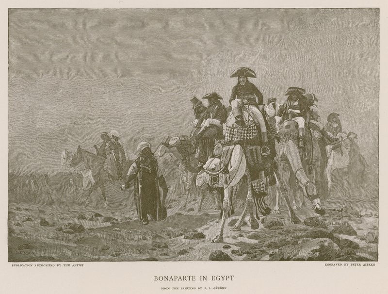 Bonaparte i Egypt av Jean Leon Gerome