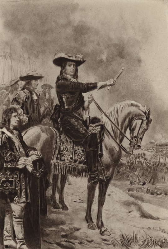 Marlborough på Blenheim (fotogravyr) av Jean Leon Gerome Ferris