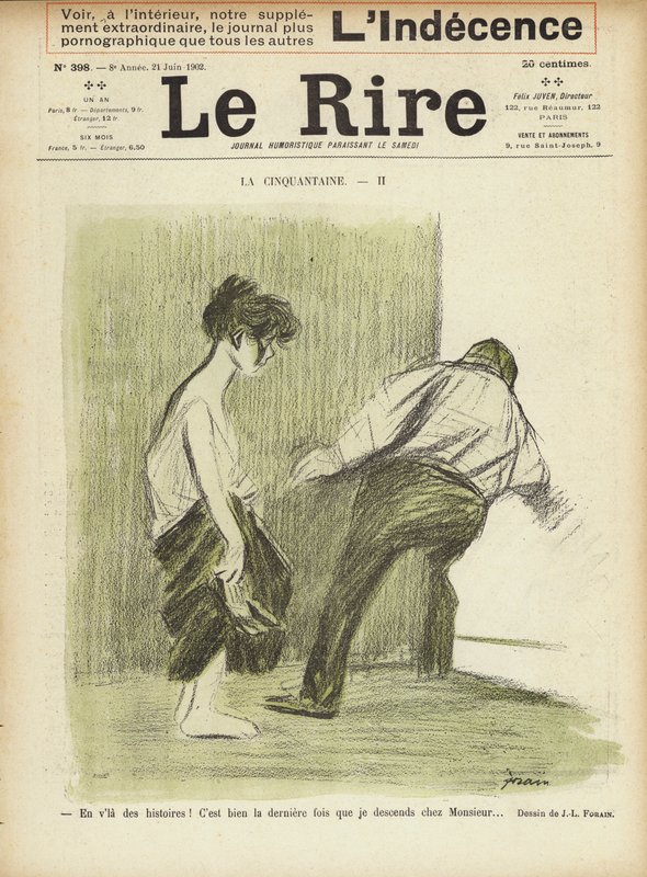 Illustrasjon for Le Rire av Jean Louis Forain