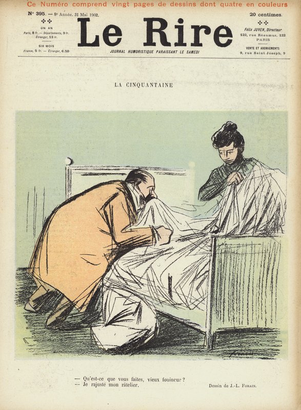 Illustrasjon for Le Rire av Jean Louis Forain
