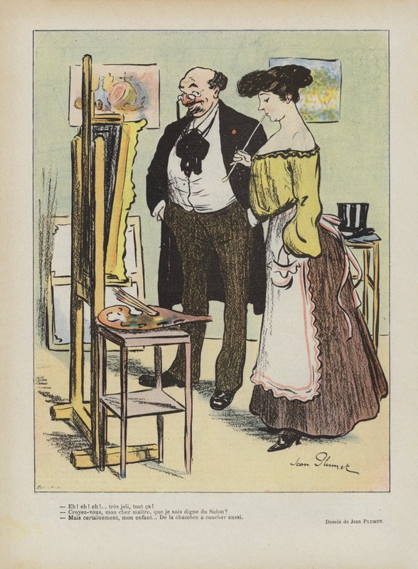 Illustrasjon for Le Rire av Jean Plumet