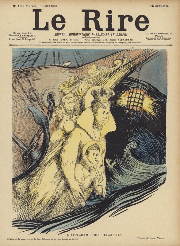 Illustrasjon for Le Rire av Jean Veber