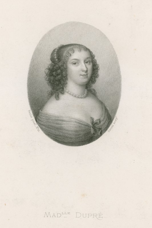 Mademoiselle Dupre av Jean the Elder Petitot