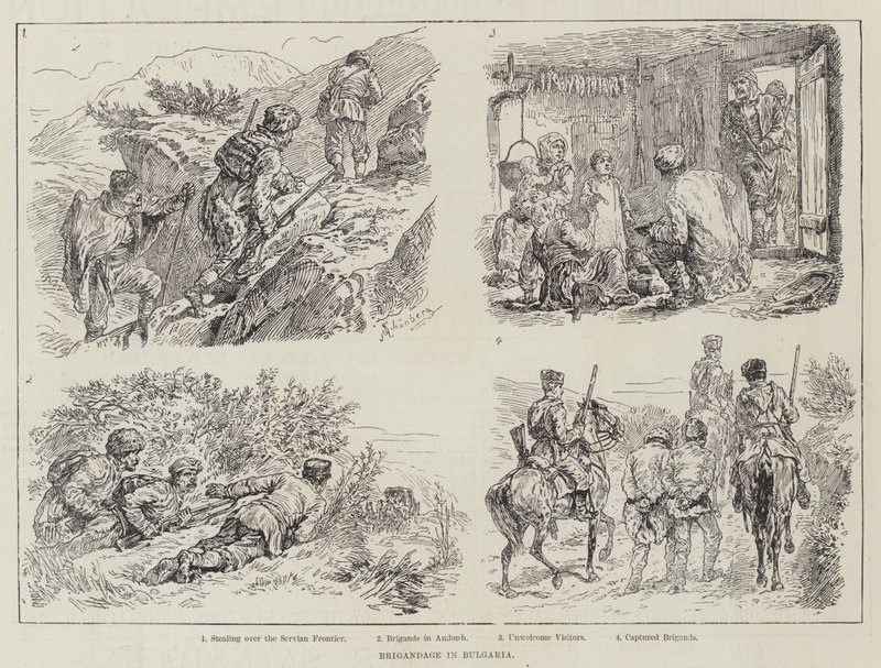 Brigandage i Bulgaria av Johann Nepomuk Schonberg