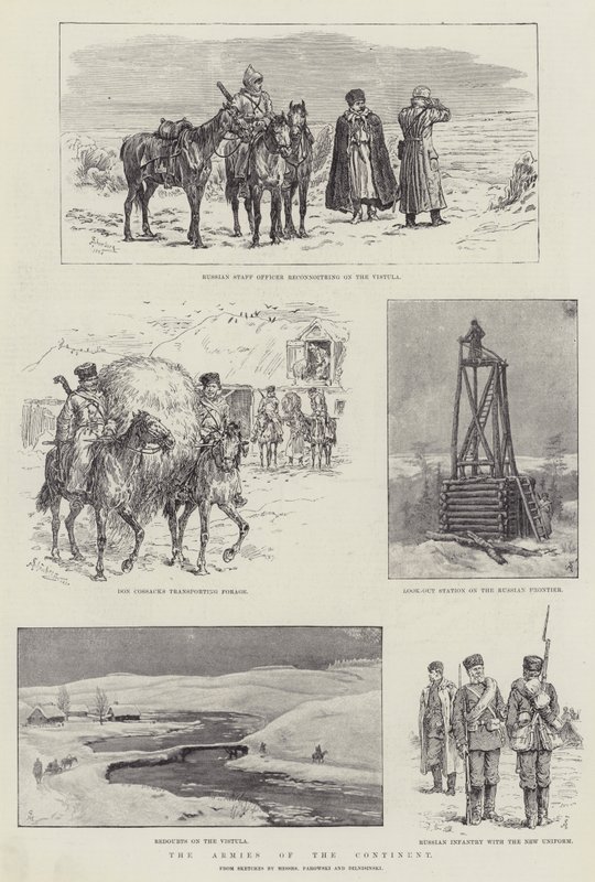 Kontinentets hærer av Johann Nepomuk Schonberg