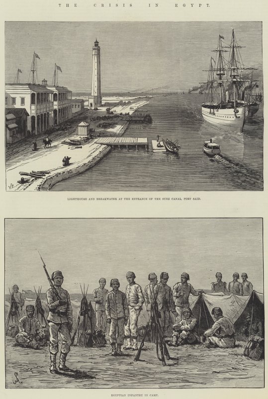 Krisen i Egypt av Johann Nepomuk Schonberg
