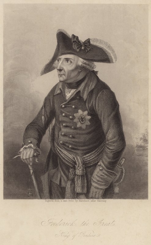 Kong Fredrik II av Preussen av Johann Heinrich Ramberg