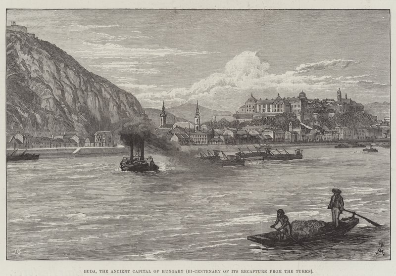 Buda, Ungarns eldgamle hovedstad, 200-årsjubileum for gjenerobringen fra tyrkerne av Johann Nepomuk Schonberg