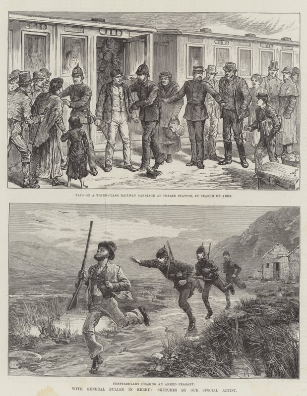 Med general Buller i Kerry av Johann Nepomuk Schonberg