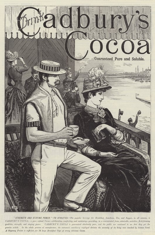 Annonse, Cadbury's Cocoa av John Bagnold Burgess