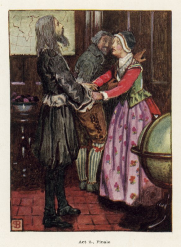 Akt ii, finale av John Byam Liston Shaw